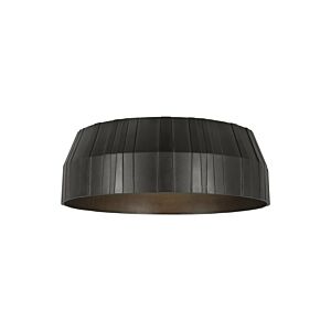 Bling X-Large 1-Light Integrated LED Ceiling Flushmount in Plated Dark Bronze