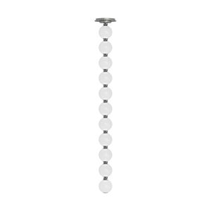 Perle 36 Integrated LED Ceiling Pendant in Polished Nickel