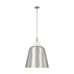 Sospeso 1-Light LED Pendant in Polished Nickel