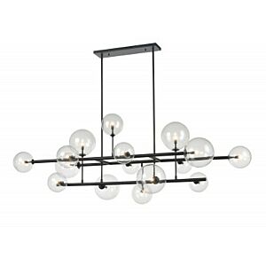 Delilah Chandelier in Black