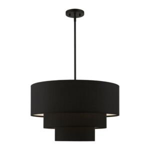 Bainbridge 4-Light Pendant Chandelier in Black