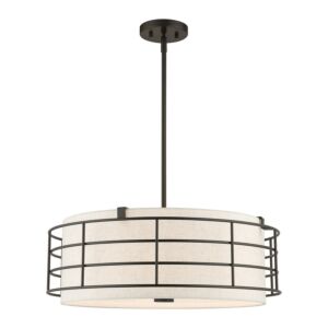 Blanchard 5-Light Pendant Chandelier in English Bronze