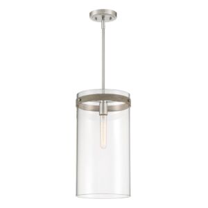 Reflecta 1-Light Pendant in Brushed Nickel