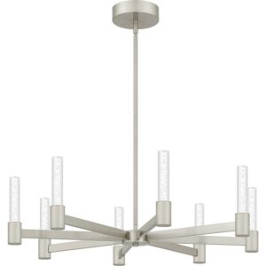 Adler LED Chandelier in Brushed Nickel