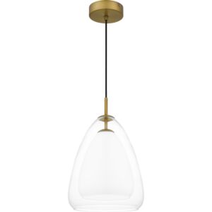 One Light Pendant by Quoizel