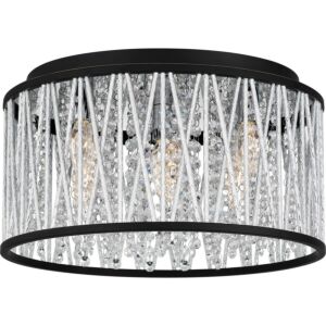 Five Light Flush Mount by Quoizel