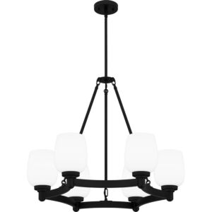 Penning 6-Light Chandelier in Matte Black