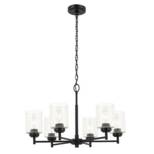 Winslow 6-Light Chandelier in Black