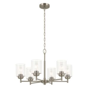 Winslow 6-Light Chandelier in Brushed Nickel