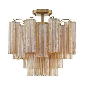 Four Light Semi Flush Mount by Crystorama