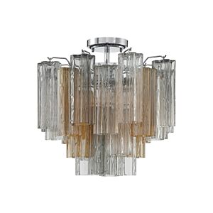 Addis 4-Light Semi-Flush Mount in Polished Chrome