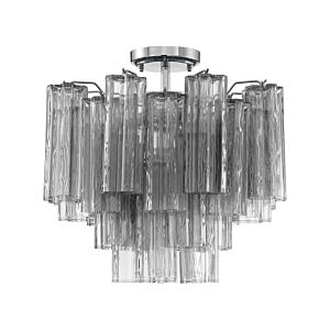 Addis 4-Light Semi-Flush Mount in Polished Chrome