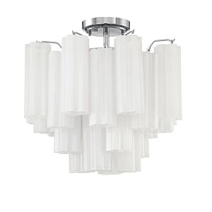 Four Light Semi Flush Mount by Crystorama