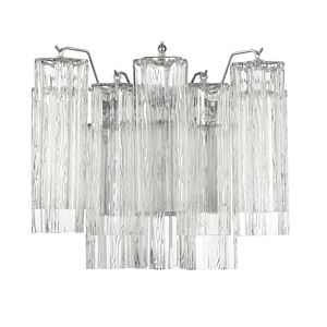 Addis 2-Light Wall Sconce in Polished Chrome