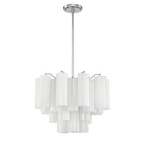 Addis 6-Light Chandelier in Polished Chrome