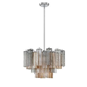 Addis 9-Light Chandelier in Polished Chrome