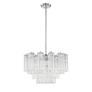 Addis 9-Light Chandelier in Polished Chrome