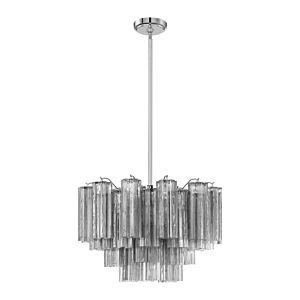 Addis 9-Light Chandelier in Polished Chrome