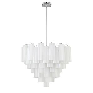 Addis 12-Light Chandelier in Polished Chrome