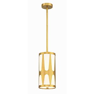 Royston 1-Light Pendant in Antique Gold