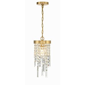 Winfield 1-Light Pendant in Antique Gold