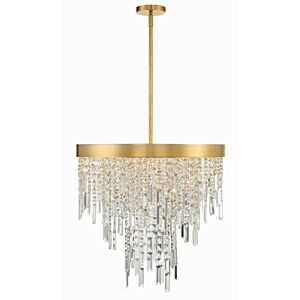 Winfield 6-Light Chandelier in Antique Gold