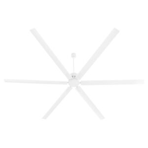 Zeus 120" Outdoor Ceiling Fan in Studio White