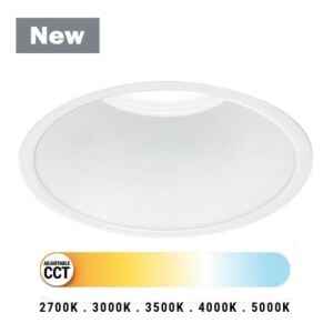 Midway 1-Light LED Downlight in White