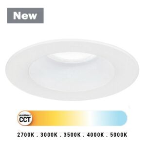 Midway 1-Light LED Downlight in White