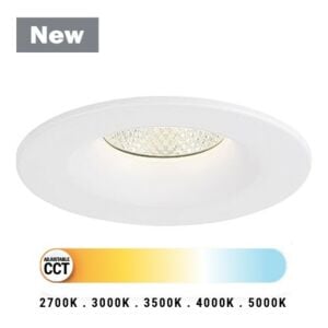 Midway 1-Light LED Downlight in White