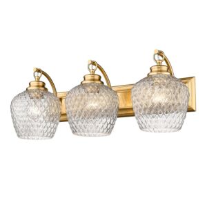 Adeline MBG 3-Light Bathroom Vanity Light in Modern Brushed Gold