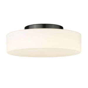 Toli BLK 1-Light LED Flush Mount in Matte Black