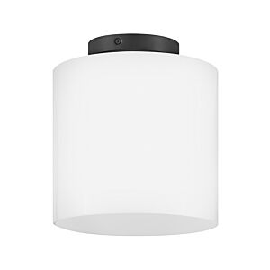 Pippa 1-Light LED Flush Mount in Black