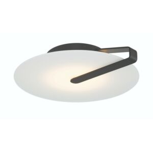 Nuvola 1-Light LED Flush Mount in Black