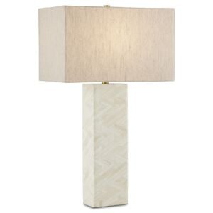 Elegy 1-Light Table Lamp in Natural