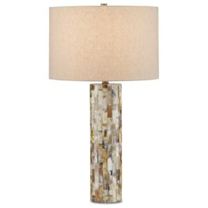 Colevile 1-Light Table Lamp in Natural