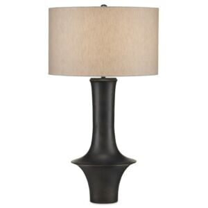 Silvestri 1-Light Table Lamp in Black