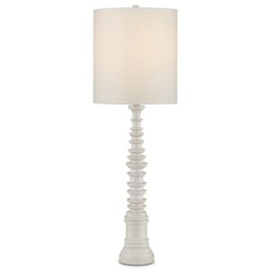 Phyllis Morris 1-Light Table Lamp in Whitewash