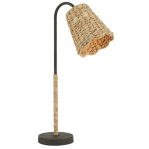 Suzanne Duin 1-Light Table Lamp in Natural with Molé Black