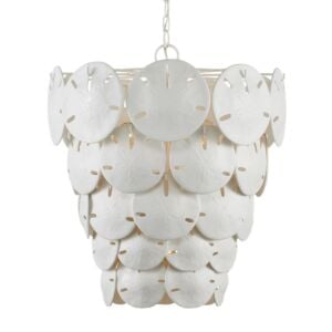 Marjorie Skouras 5-Light Chandelier in Sugar White with White