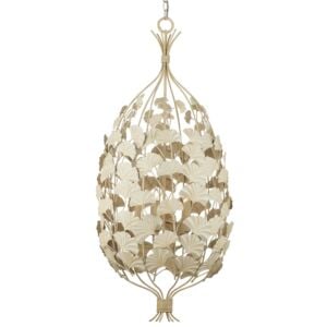 Maidenhair 5-Light Chandelier in Antique Pearl