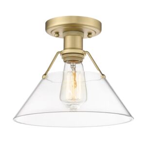 One Light Flush Mount by Golden