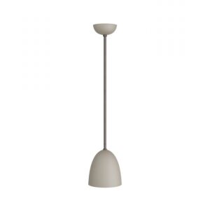 Wade 1-Light Flush Mount in Taupe