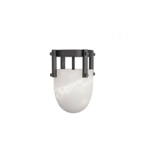 Toren 1-Light Flush Mount in White