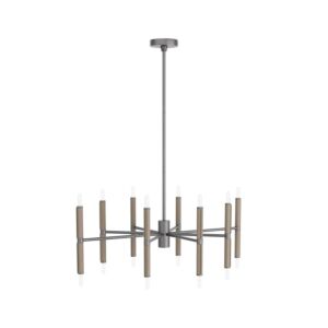 Tilman 16-Light Chandelier in Dove