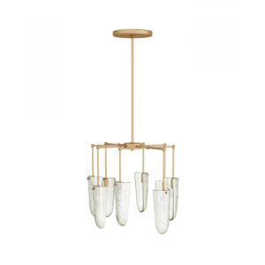 Valeria 8-Light Chandelier in Clear Seedy