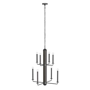 Walden 8-Light Chandelier in Graphite