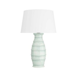 Spitzy 1-Light Table Lamp in Celedon