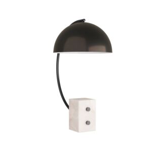 Weslan 1-Light Table Lamp in English Bronze