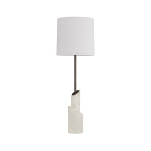 Willa 1-Light Table Lamp in English Bronze